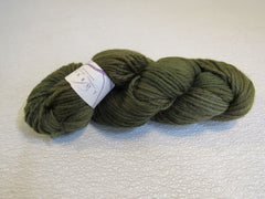 Lornas Laces Shepherd Worsted Hand Dyed Yarn 1 Skein 225 Yards Brownish Green -- New