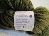 Lornas Laces Shepherd Worsted Hand Dyed Yarn 1 Skein 225 Yards Brownish Green -- New