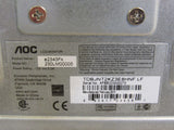 AOC LCD Monitor 23-in e2343Fk Widescreen 230LM00005 -- Used