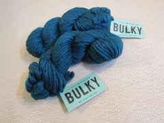 Blue Sky Super Bulky Yarn Atlantis 2 Skeins 45 Yards Each Teal -- New