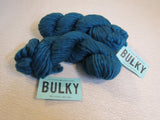 Blue Sky Super Bulky Yarn Atlantis 2 Skeins 45 Yards Each Teal -- New