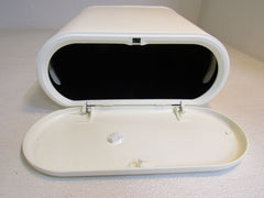 Standard Bathroom Trash Can 3 Gallon White P-RI-GW32 -- New