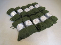 Plymouth Yarn Baby Alpaca Grande Tweed Yarn Sage Green 10 Skeins 110 Yards Each -- New