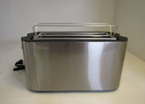 Homasy ikich 4 Slice Toaster 28-in Cord 6 Shade Settings CP144A Stainless Steel -- New