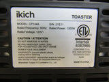 Homasy ikich 4 Slice Toaster 28-in Cord 6 Shade Settings CP144A Stainless Steel -- New
