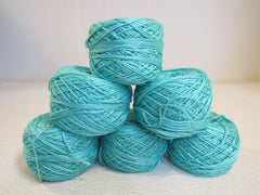 Cascade Yarns Ultra Pima Yarn Teal 6 Balls 220 Yards Each 100% Pima Cotton -- New