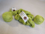 Cascade Yarns Ultra Pima Yarn 2 Skeins 2 Balls 220 Yards Each Lime Green -- New