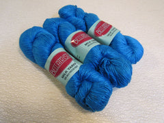 Bellatrista DK Weight Milk Yarn Zircon 3 Skeins 219 Yards Each Turquoise Blue -- New
