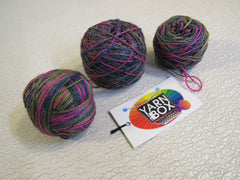 Yarn in the Box Panda Light Yarn Night Scroll 2 Balls 280 Yards Each -- New