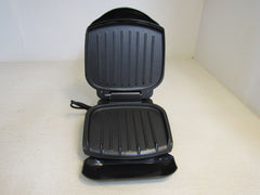George Foreman 2 Serving Classic Plate Electric Indoor Grill 22-in Cord GR10B -- New