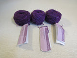Plymouth Yarn DK Merino Superwash Collage Yarn Fuchsia 3 Balls 130 Yards Each -- New