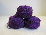 Plymouth Yarn DK Merino Superwash Collage Yarn Fuchsia 3 Balls 130 Yards Each -- New