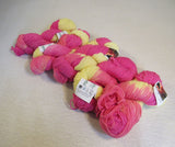 Ivy Brambles Superwash Worsted Yarn Tulips 5 Skeins 250 Yards Each Pink/Yellow -- New