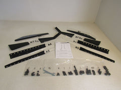 Wali Table Top TV Stand 22-in to 65-in Flat Screen Black Universal TVS001 -- New