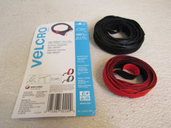 Velcro One Wrap Thin Cable Ties 8-in Pre Cut Ties VEL-30200-AMS -- New