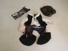 Disney Rubies Star Wars Han Solo Pet Costume Medium 580694 Polyester -- New