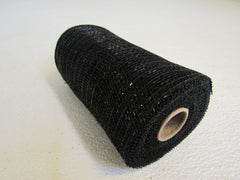 YYCraft Mesh Ribbon 6-in x 30-ft Black -- New