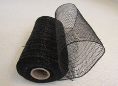 YYCraft Mesh Ribbon 6-in x 30-ft Black -- New