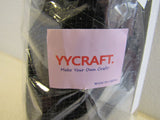 YYCraft Mesh Ribbon 6-in x 30-ft Black -- New