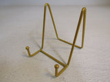 Designer 4-in Plate Picture Holder Stand Gold -- New