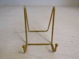 Designer 4-in Plate Picture Holder Stand Gold -- New
