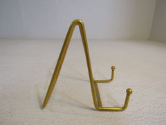 Designer 4-in Plate Picture Holder Stand Gold -- New