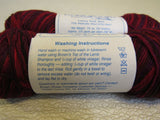 Brown Sheep Co Inc Handpaint Wildfoote Luxury Sock Yarn 2 Skeins 215 Yards Each -- New