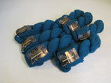 Cascade Yarns Pastaza Yarn Teal 7 Skeins 132 Yards Each 50% Llama 50% Wool -- New