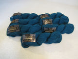 Cascade Yarns Pastaza Yarn Teal 7 Skeins 132 Yards Each 50% Llama 50% Wool -- New