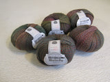 Jo Jo Land Melody Superwash Yarn Multicolored 5 Balls 220 Yards Each 100% Wool -- New