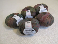 Jo Jo Land Melody Superwash Yarn Multicolored 5 Balls 220 Yards Each 100% Wool -- New