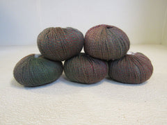 Jo Jo Land Melody Superwash Yarn Multicolored 5 Balls 220 Yards Each 100% Wool -- New