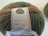 Jo Jo Land Melody Superwash Yarn Multicolored 5 Balls 220 Yards Each 100% Wool -- New