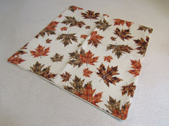 Ditmeer Full Maple Leaves Pillow Cover Zips 752771413793 -- New