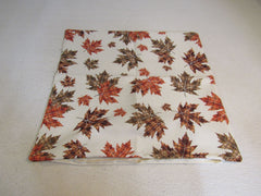 Ditmeer Full Maple Leaves Pillow Cover Zips 752771413793 -- New