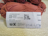 Valley Yarns Greenfield Yarn Mauve 9 Skeins 88 Yards Each -- New