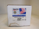 Parts Plus Domestic Water Pump By Cardone 58-140 -- New