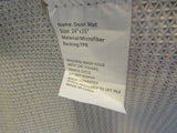 Designer Door Mat 35in x 24in Microfiber -- New