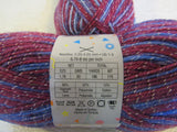 Premier Yarns Echo Yarn 2 Skeins 186 Yards Each Purple/Blue/Rasberry -- New