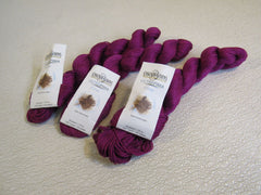 Cascade Yarns Ultrapima Fine Yarn Magenta 3 skeins 136.7 Yards Each -- New