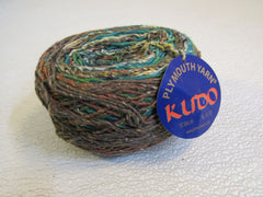 Plymouth Yarn Kudo Yarn Multicolored 1 Ball 198 Yards Green/Brown/Blue/Beige -- New