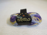 Noro Taiyo Sock Yarn Multicolored 1 Ball 470 Yards Purple/Gold/Gray -- New
