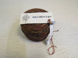 Malabrigo Mechita Yarn Piedras 1 Ball 420 Yards Brown/Green/Magenta/Gold -- New