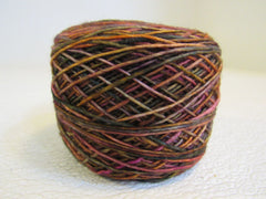 Malabrigo Mechita Yarn Piedras 1 Ball 420 Yards Brown/Green/Magenta/Gold -- New