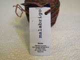Malabrigo Mechita Yarn Piedras 1 Ball 420 Yards Brown/Green/Magenta/Gold -- New