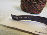 Malabrigo Mechita Yarn Piedras 1 Ball 420 Yards Brown/Green/Magenta/Gold -- New