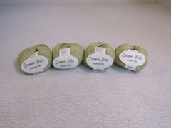Debbie Bliss Extrafine Cotton DK Yarn Pistachio Green 4 Balls 137 Yards Each -- New