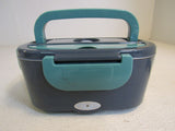 Standard Electronic Lunch Box 60W 1.5-L Gray/Green Solid And Durable DEF-001 -- New