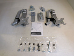 Atumtek Dual Monitor Gas Spring Desk Mount Stand Silver 30-lb Max ATMR089 -- New