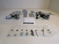 Atumtek Dual Monitor Gas Spring Desk Mount Stand Silver 30-lb Max ATMR089 -- New